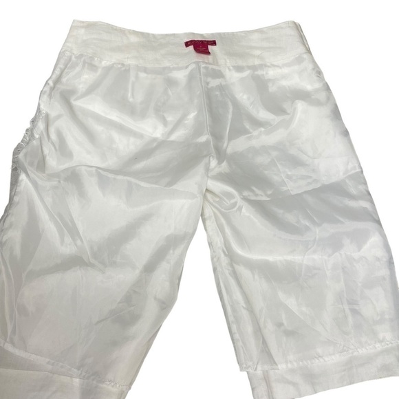 SUNNY Leigh size 6 linen Bermuda shorts. - Picture 1 of 11